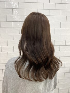 ループウエスト(LOOP WEST) ブリーチ無し　グレージュカラー　1013