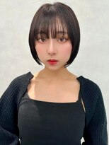 アッシュ 茗荷谷店(Ash)&nbsp;小顔見え丸みシルエットのミニショート