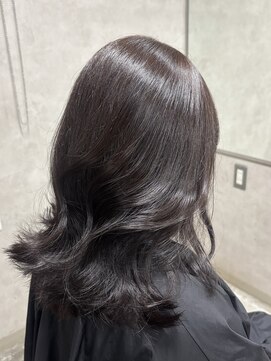 ネアー 新潟(NEER) アプリコットオレンジ/くびれヘア/ウェーブショート［新潟］