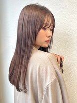 カバーヘア ブリス 北浦和(COVER HAIR bliss)&nbsp;ロングレイヤー×ココアベージュ/韓国ヘア/髪質改善艶髪p北浦和