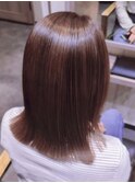 艶髪切りっぱなしボブ