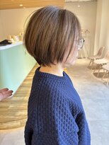 ベコ(Beco) 丸みショート◎30代40代50代60代/白髪ぼかし/グレージュ