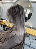 バレイヤージュ　グレージュ　静岡　草薙