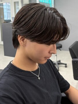 エルマーク 松山(L-MARK) センターパート/ニュアンスパーマ/ダウンパーマ/men's