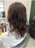 ウェーブパーマ