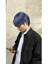 ヘアーデザイン アルエ(HAIR×design ARUE) 王道ラウンドマッシュショート×ハイトーンカラー