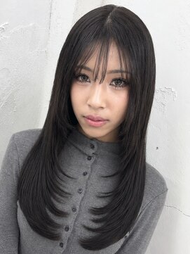 ベルグローアルファ(BELLE GROW ALPHA) ブリーチハイライト髪質改善ダブルカラーレイヤーカット
