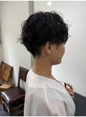 ベリーショート　× &nbsp;パーマ