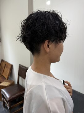 ピース ヘアーワーク(PEACE HAIR WORK) ベリーショート × パーマ