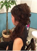 ロングヘアーサイドダウン【ヘアアレンジ　八王子/立川/立川南】