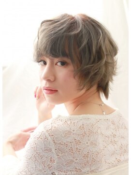 ヘアーカラープラス 都賀店(PLUS) ショートパーマ・ノスタルジックカール