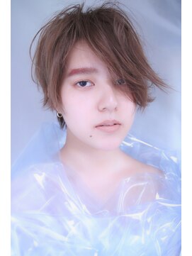 ブーケ(BOUQUET) 前髪サイドパート　クラシカルボルドー　モード