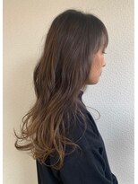 グリー ヘアープロデュース(Gree hair produce)&nbsp;【Gree小川真由美】グラデーションカラー*グレージュ*ロング