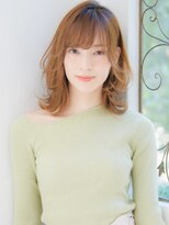 ネオリーブシェリエ 浅草店(Neolive cherie)&nbsp;レイヤーたっぷりミディアムヘア　浅草　美容室