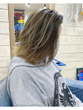 トーク 伊丹本店(TAL'KE) TAL'KE/バレイヤージュ×ベージュ_462