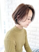 アール ヘアー デザイン(r hair design) 【r hair design】簡単スタイリング×大人かきあげボブ