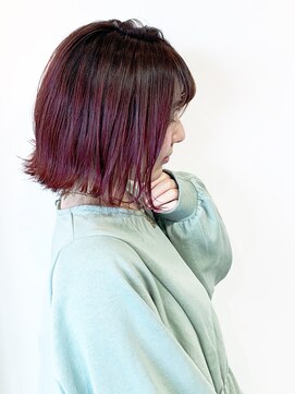 ラ モンターニュ ヘアー(La.montagne hair) 愛されワインレッドcolour☆
