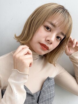 ガーデントウキョウ(GARDEN Tokyo) 【GARDEN荒井夏海】ぱつっとハイトーンボブ