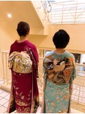 振袖着付け&ヘアセット&フルメイク