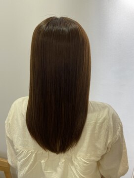ジプソ(Gypso Hair salon) ［ケア縮毛矯正×ブランジュ］