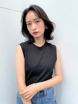 フィガロ ウメダ(FIGARO UMEDA) 【FIGARO umeda】大人可愛いカジュアルミディアムボブ