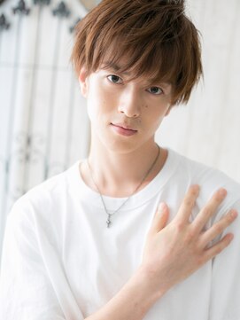 モッズヘア メン 上尾東口店(mod's hair men) ≪mod's men≫西海岸風ハイトーンカラーの無造作ショートL