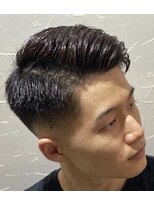 ヒロギンザ 新橋銀座口店(HIRO GINZA) サイドパートスタイル