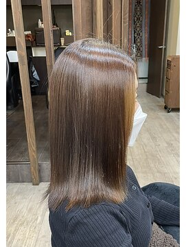 ヘアリゾート フロム ココ(HairResort fromCoCo) ５Gトリートメント後