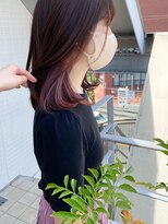 オーシャン(Ocean)&nbsp;［OCEAN Hair&Life 水田成美］イヤリングカラー/ベビーピンク