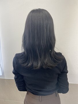 トゥーリ 薬院店(tuuli) tuuli miyu 地毛風アッシュミディアム/20代30代40代50代