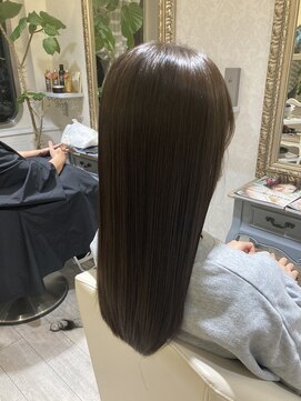 ラ ブランシュ 大宮(La Blanche) 大宮/ロングヘア/グレージュカラー/ボブウルフ/黒髪