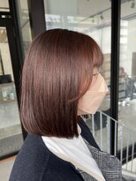 テラスヘア 新潟駅南(TERRACE hair)&nbsp;【艶髪】イノアカラーラベンダーベージュ