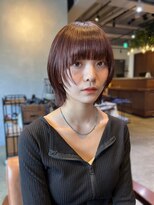 アンアミ シブヤ(Un ami shibuya)&nbsp;【Un ami】ウルフボブ/レイヤーボブ/顔周りカット　寺村佳乃