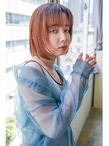 アンジェリカ 広島駅前店(ANGELICA)&nbsp;【angelica_kyono】内巻き　ボブ　顔まわりレイヤー　ストレート