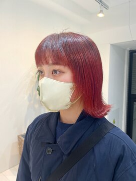 ザ オーダー(THE ORDER) レッドカラー/チェリーレッド/ブラウンレッド/ワンカラー/艶髪