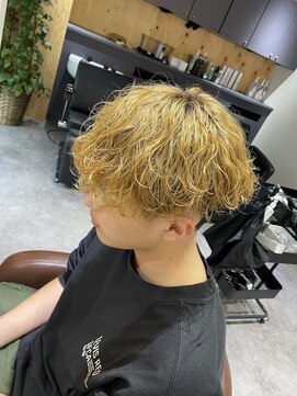 クオル 立川(QOL) ブリーチパーマ(2回ブリーチ履歴) ケアパーマ