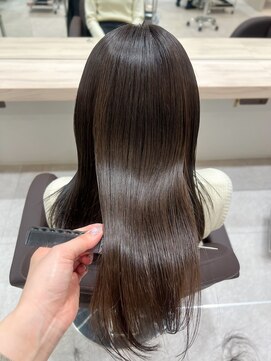 シュク 高円寺(SYUK) kanna【高円寺 中野】艶カラー/TOKIO/オリーブベージュ