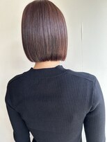 ツイギー 宮西店(TWiGGY)&nbsp;ナチュラルボブにラベンダーブラウン