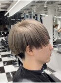 メンズ刈り上げナチュラルマッシュ