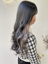 アジールヘア 北千住駅西口店(agir hair)&nbsp;ホワイトグレージュイヤリングカラーイルミナカラー北千住
