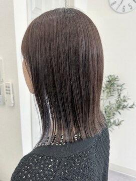 フレイムス ヘアアンドリラックス 大宮東口店(Frames) 切りっぱなし×ミディアムボブ