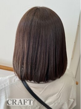 ヘアデザインクラフト(hair design CRAFT)の写真/《オージュア取扱店》大人女性から大人気！オージュアソムリエ在籍＆豊富なメニューを取り揃え◎