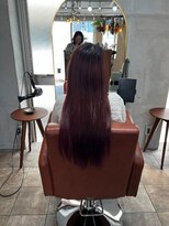 シアー 大阪梅田(SHEER.) 髪質改善カラー×ベージュブラウン【大阪梅田,中崎町美容室】