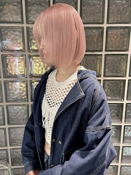 ペレ 梅田(PELE) 前髪/アンブレラカラー/こなれミディ/イメチェン/ウェーブパーマ