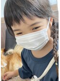 伸びてきても流せる前髪カット