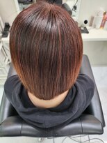 美容室ういんく&nbsp;ショートヘア縮毛矯正