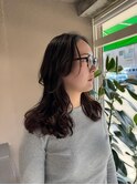 レイヤーカット(セミロング)