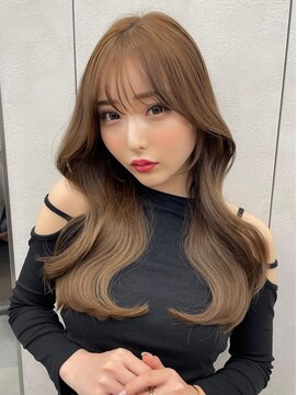 ロンドウル 熊本(Lond ulu) 韓国ヘア/ブリーチなし/顔周りカット/レイヤーカット/