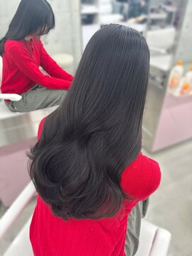 エヌアイ オモテサンドウ(ni omotesando) ブリーチなしで叶う！透明感グレージュ♪