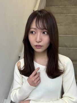 クロト(Clotho) ロング/髪質改善縮毛矯正フェイスレイヤーショート韓国白髪